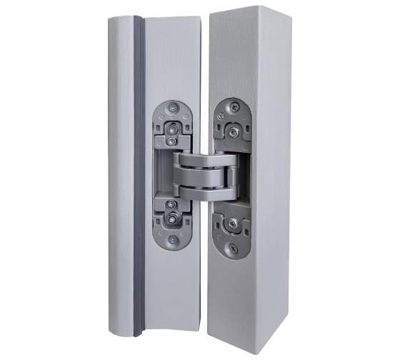 Скрытая петля OTLAV 3D, универсальная, с4 накладками, 120x30 мм, 60 кг, ЦАМ OTL0296.01/MP