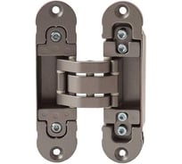 Скрытая петля OTLAV 3D, универсальная, с4 накладками, 120x30 мм, 80 кг, ЦАМ OTL0600.16/MP