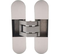 Скрытая петля OTLAV 3D, универсальная, с4 накладками, 120x30 мм, 60 кг, ЦАМ OTL1351.01/MP