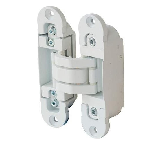 Скрытая петля OTLAV 3D, универсальная, с4 накладками, 120x30 мм, 60 кг, ЦАМ OTL0305.07/MP