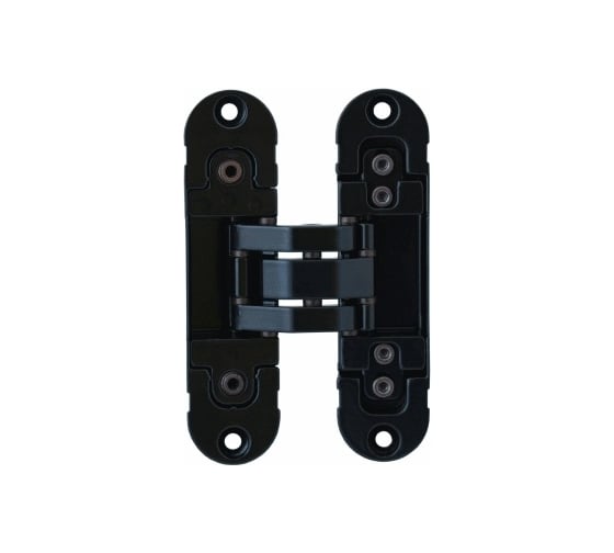 Скрытая петля OTLAV 3D, универсальная, с4 накладками, 120x30 мм, 60 кг, ЦАМ OTL0305.09/MP