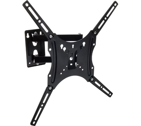 Кронштейн для ТВ LEBEN наклонно-поворотный, 14"-55", до 45 кг, 50x50 до 400x400 мм, металл 469-205