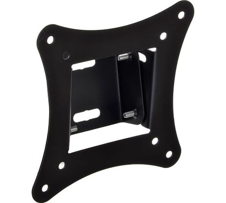 Кронштейн для ТВ LEBEN наклонный, 10"-27", до 25 кг, 75x75 до 100x100 мм 469-197