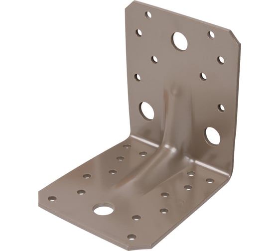 Перфорированный уголок ALBERTS DURAVIS усиленный, бежевый, 105x105x90х3 мм 300562 1