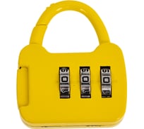 Навесной кодовый замок Marlok cl-506 желтый (12) (blister) 024863