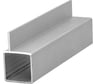 Квадратная труба с ребром АЛТЕРВИА 25x25 мм арт. A252511X1000