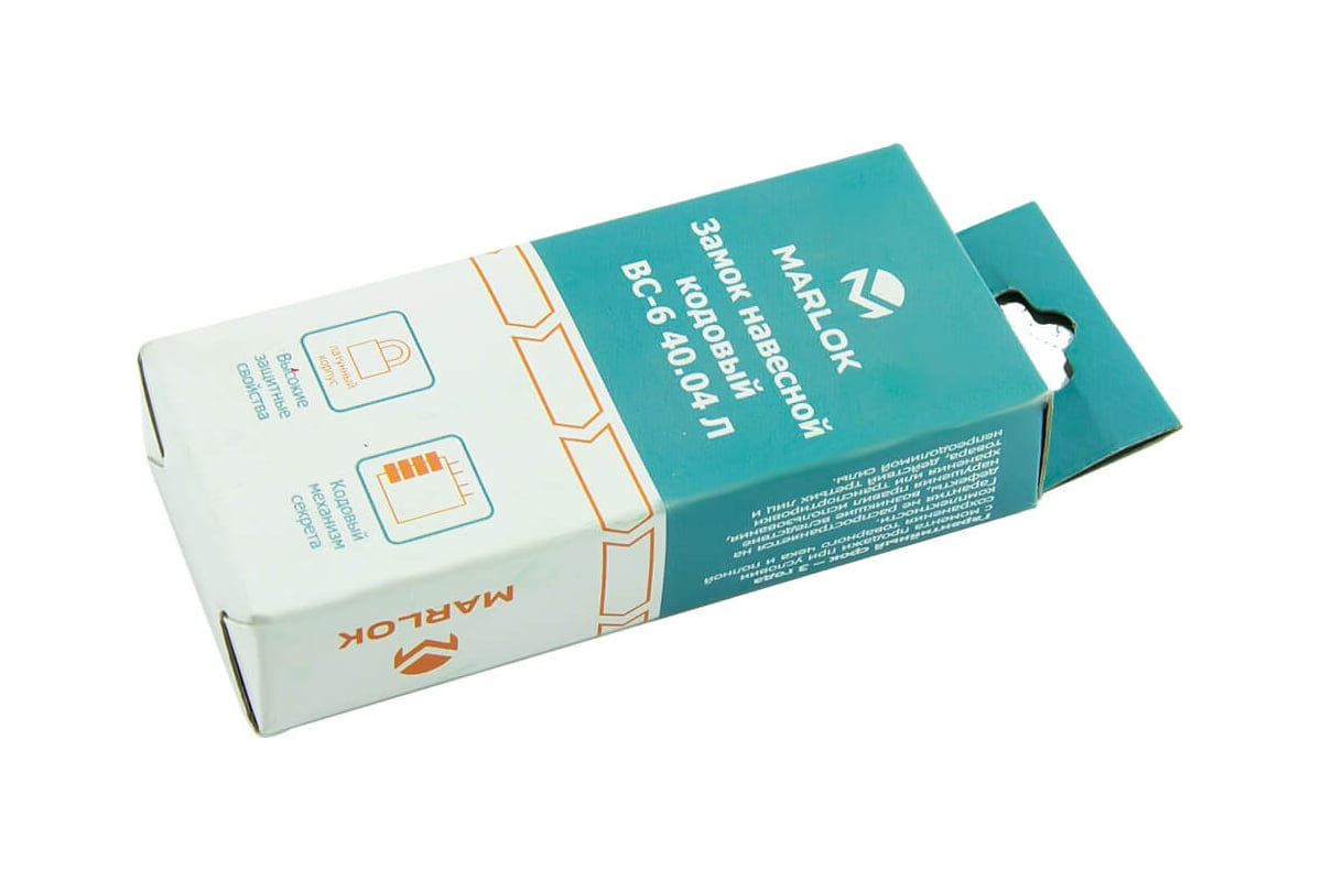 Навесной кодовый замок Marlok вс-6 40.04 л 006707 - выгодная цена ...