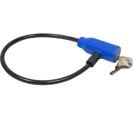 Тросовый замок Marlok вс-т d=6 мм, l=350 мм, ключ 006478