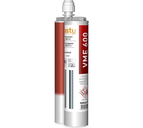 Fasty VME 600 картридж 585 мл + 1 смеситель  (химический анкер) 60022