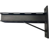 Металлический кронштейн ООО "СВОЙ МАСТЕР" 200 l, черный муар 08.0031