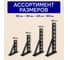 Металлический кронштейн ООО "СВОЙ МАСТЕР" 500 l, черный муар 08.0041 6