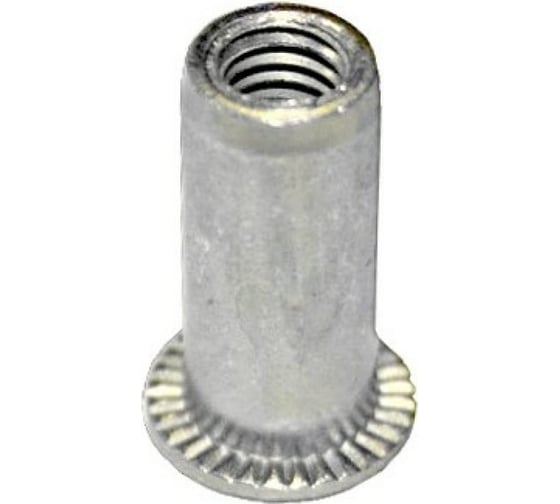 Заклепка-гайка ЦКИ М8x22.5 плоская, удл., СТ., Ц, BRALO E:5.5-8.0 мм, 25 шт. 36178