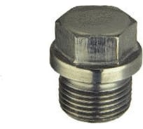 Цилиндрическая пробка с фланцем ЦКИ DIN 910, М20x1.5, Б/П, 2 шт. 37580