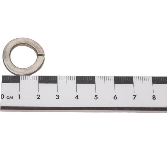 Пружинная шайба ЦКИ DIN 128B, М14, разрезная, волнистая, А1, 50 шт. 76885