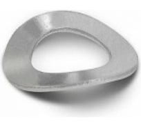 Пружинная шайба ЦКИ DIN 137B, М10, волнистая, Ц, 100 шт. 22459