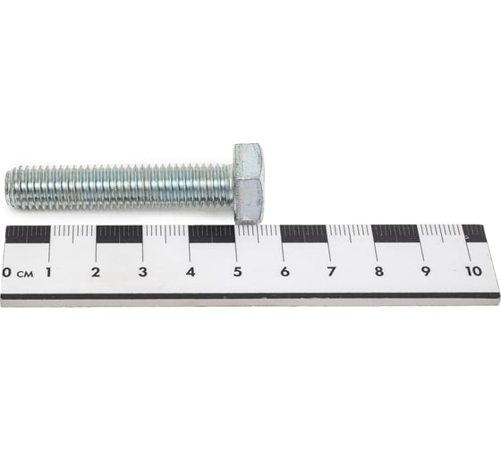 Болт ЦКИ DIN 933, М10x50 10.9, Ц, SW 17 10 шт. 35708