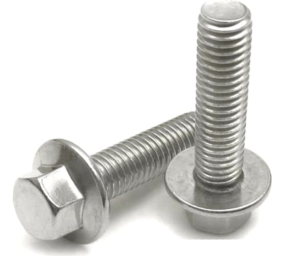 Болт с фланцем ЦКИ DIN 6921, М6x25 8.8, Ц, 100 шт. 35547