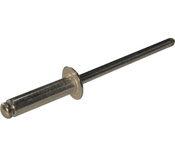 Тяговая заклепка ЦКИ Ал-Mg1.5/Ст плоская, 4.8x14 REX 200 шт. 26319
