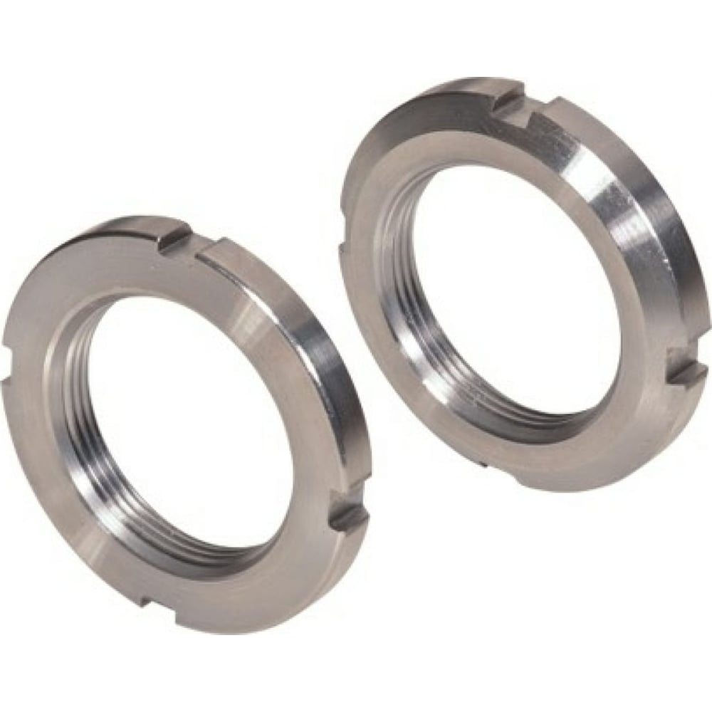 Круглая гайка ЦКИ DIN 981, М20x1, для DIN 5406, 14H, Б/П, 2 шт. 47927 ...