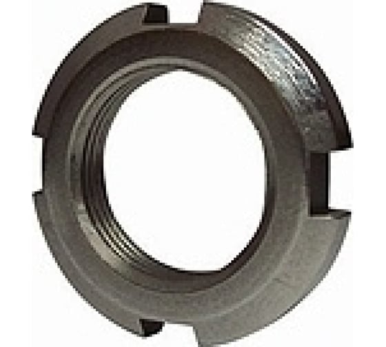 Шлицевая круглая гайка ЦКИ DIN 1804, М38x1.5 Ц, 1 шт. 77155 1