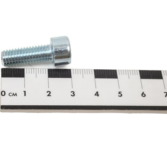 Винт ЦКИ DIN 912, М8x22 8.8, Ц, HEX 6 10 шт. 25224