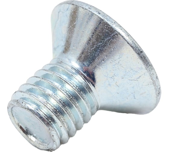 Винт ЦКИ DIN 7991, М10x16 10.9, Ц, HEX 6 25 шт. 48538