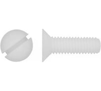Винт ЦКИ DIN 963, М3x16, полиамид, SL 5.0x0.8 25 шт. 38121