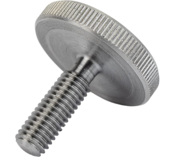 Винт с накаткой ЦКИ DIN 653, М5x16, Б/П, 5 шт. 77285