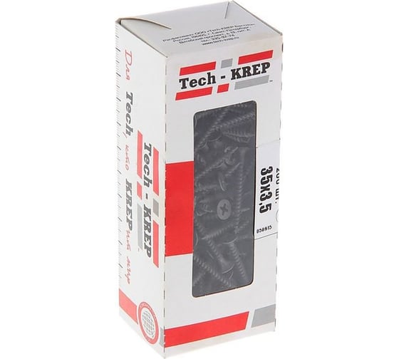 Саморез ШСГМ Tech-Krep 3,5х35 200 шт, коробка с окном 102130