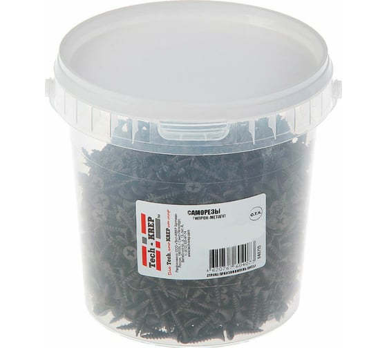 Саморез ШСГМ Tech-Krep 3,5х41 200 шт, ведро малое 111374