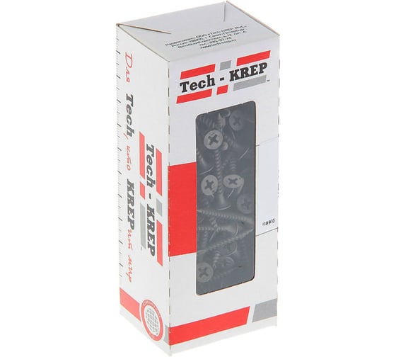 Саморез ШСГМ Tech-Krep 3,5х41 200 шт, коробка с окном 102700