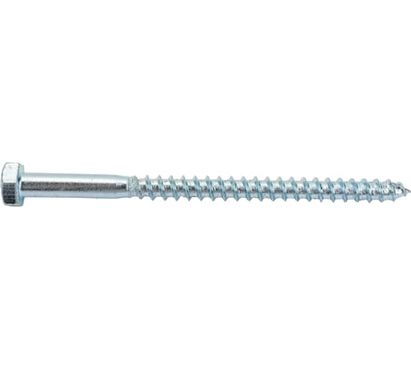 Болт DIN 571 сантехнический оцинкованный 8x120, 2 шт, пакет Zitar 103880