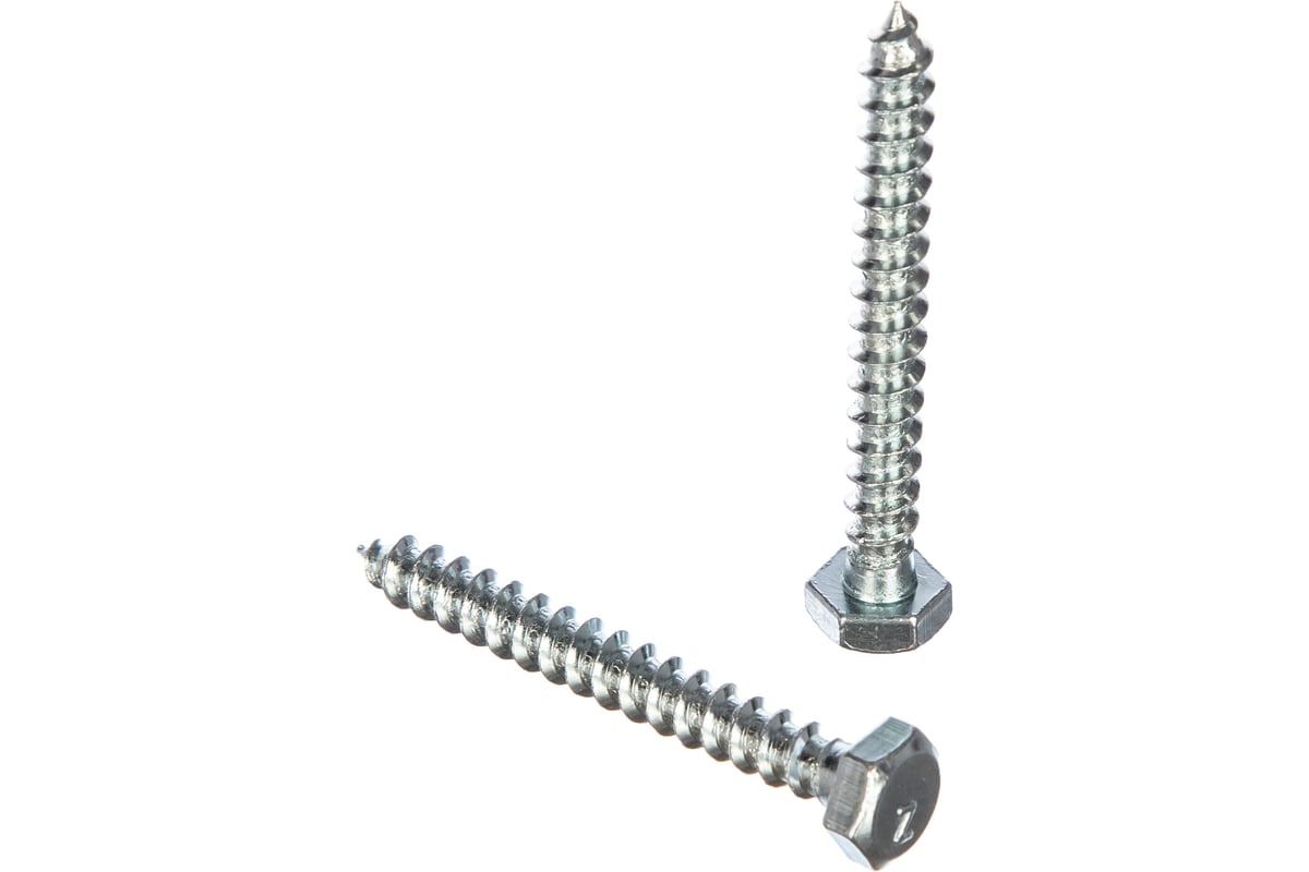 Сантехнический болт DIN 571 оцинкованный 6х50, 40шт - коробка Tech-Krep ...