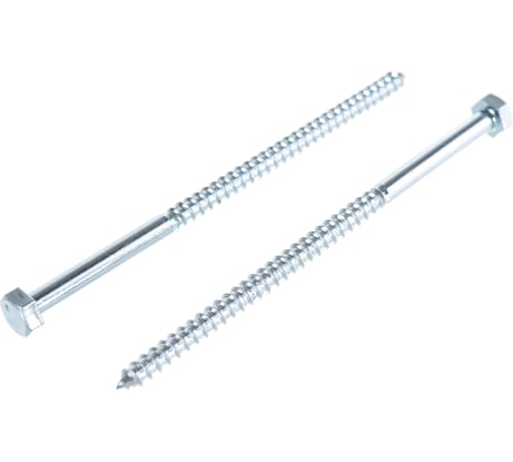 Сантехнический болт DIN 571, оцинкованный, 6x120 мм, 30 шт. в коробке с окном Zitar 126553