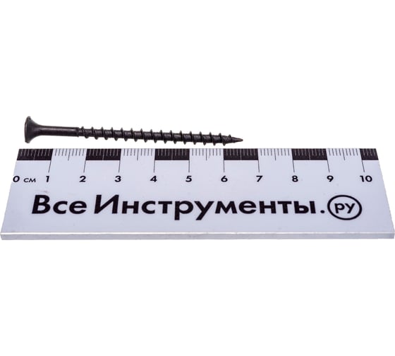 Саморез Tech-Krep 1кг (333 шт.) 4.2*65 редкая резьба 125589