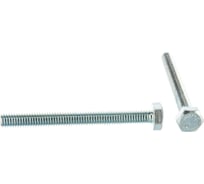 Болт DIN 933 с шестигранной головкой, оцинкованный М6х60, 30шт - коробка Tech-Krep 105206