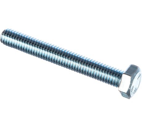 Болт DIN933 с шестигранной головкой оцинкованный М8x60 мм, 20 шт, коробка с окном Tech-Kr Zitar 105212