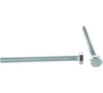 Болт DIN 933 с шестигранной головкой, оцинкованный М6х70, 30шт - коробка Tech-Krep 126503