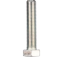 Болт DIN 933 с шестигранной головкой, оцинкованный М16х70, 12шт - коробка Tech-Krep 126536