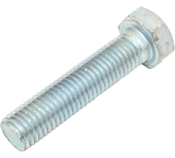 Болт с шестигранной головкой Tech-Krep DIN 933, оцинкованный, М18х80, 8 шт. - коробка 126540