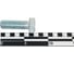 Болт DIN 933 с шестигранной головкой, оцинкованный М20х60, 8шт - коробка Tech-Krep 126542 4