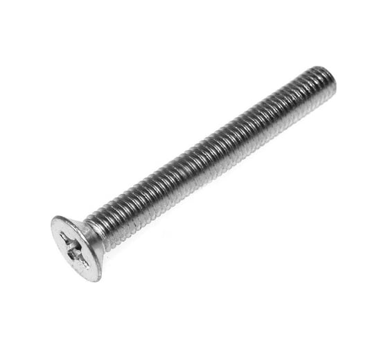 Винт DIN 965 с потайной головкой, оцинкованный М5х50, 50шт - коробка Tech-Krep 105240