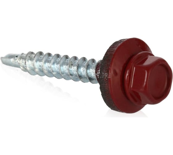 Кровельный саморез Tech-Krep КР сверло 5,5х19 RAL-3011 3 кг, ведро 128402
