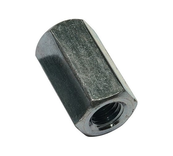 Соединительная гайка Tech-Krep DIN 6334 оцинк., М16, 23,4 кг, 200 шт. 912158
