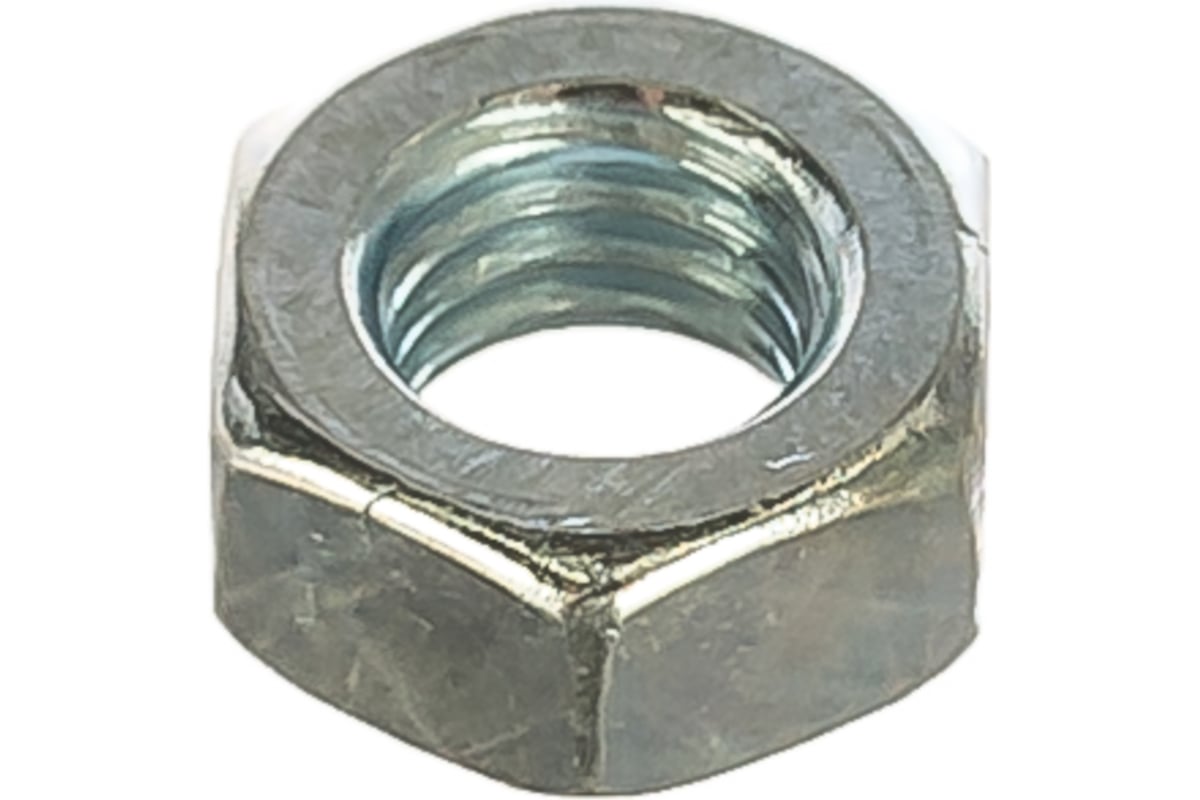 Шестигранная гайка DIN 934 оцинкованная М8, 100шт - коробка Tech-Krep ...