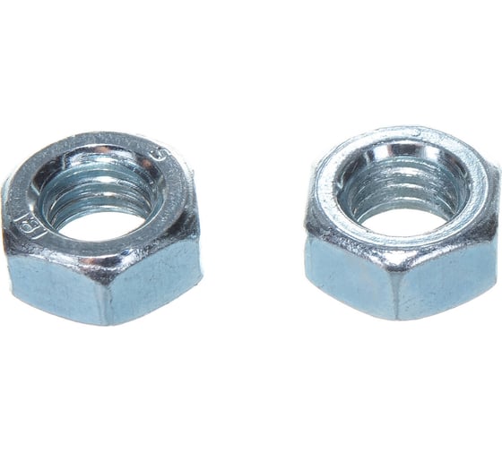 Шестигранная гайка DIN 934 оцинкованная М8, 100шт - коробка Tech-Krep ...