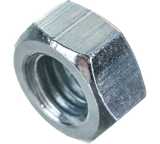 Шестигранная гайка DIN 934 оцинкованная М12, 30шт - коробка Tech-Krep 105250