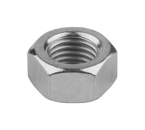 Гайка DIN934 шестигранная оцинкованный М3 60 шт Zitar 103022