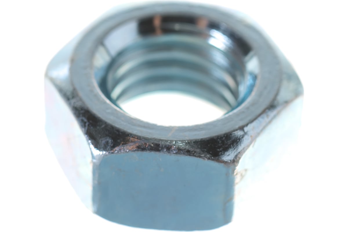 Шестигранная гайка DIN 934 оцинкованная М12, 10шт - пакет Tech-Krep ...
