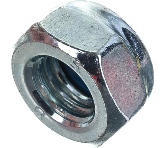 Самоконтрящаяся гайка DIN 985 оцинкованная М10, 40шт - коробка Tech-Krep 105255
